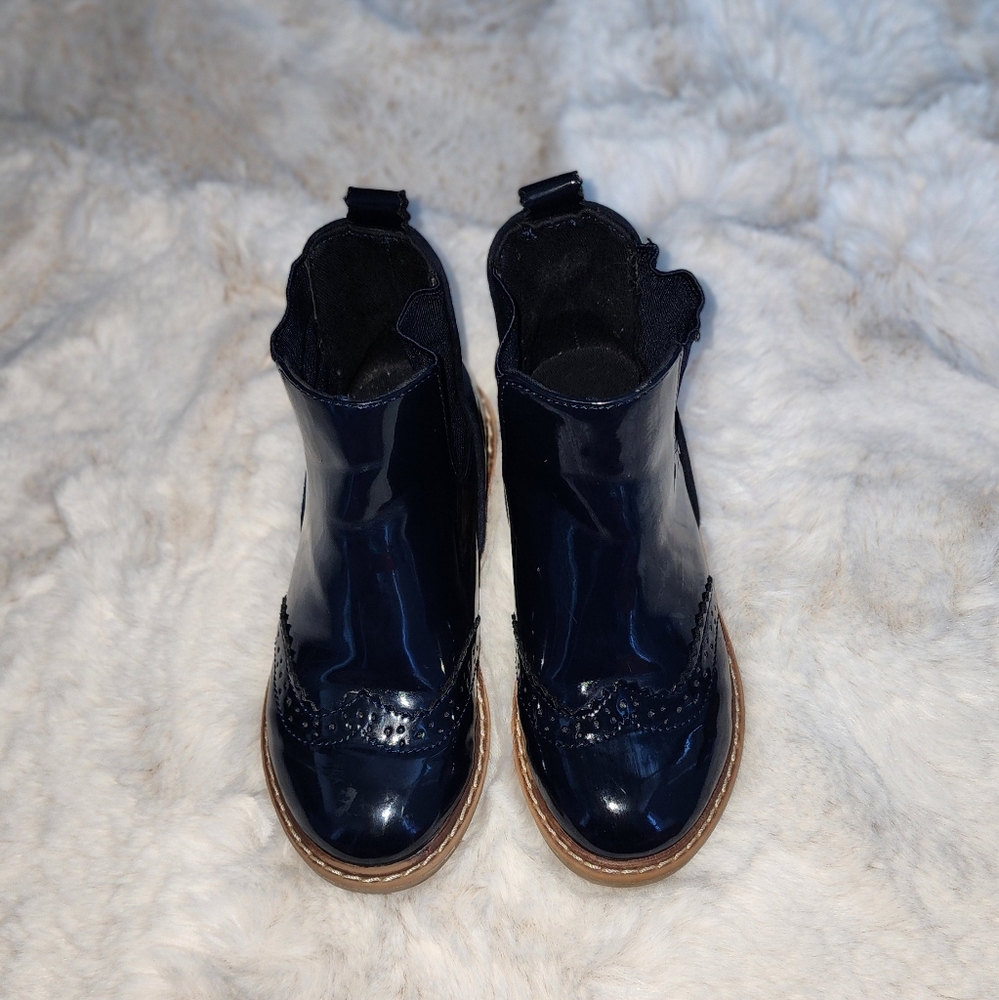 Navy ankle booties size 28 KIDS size 11